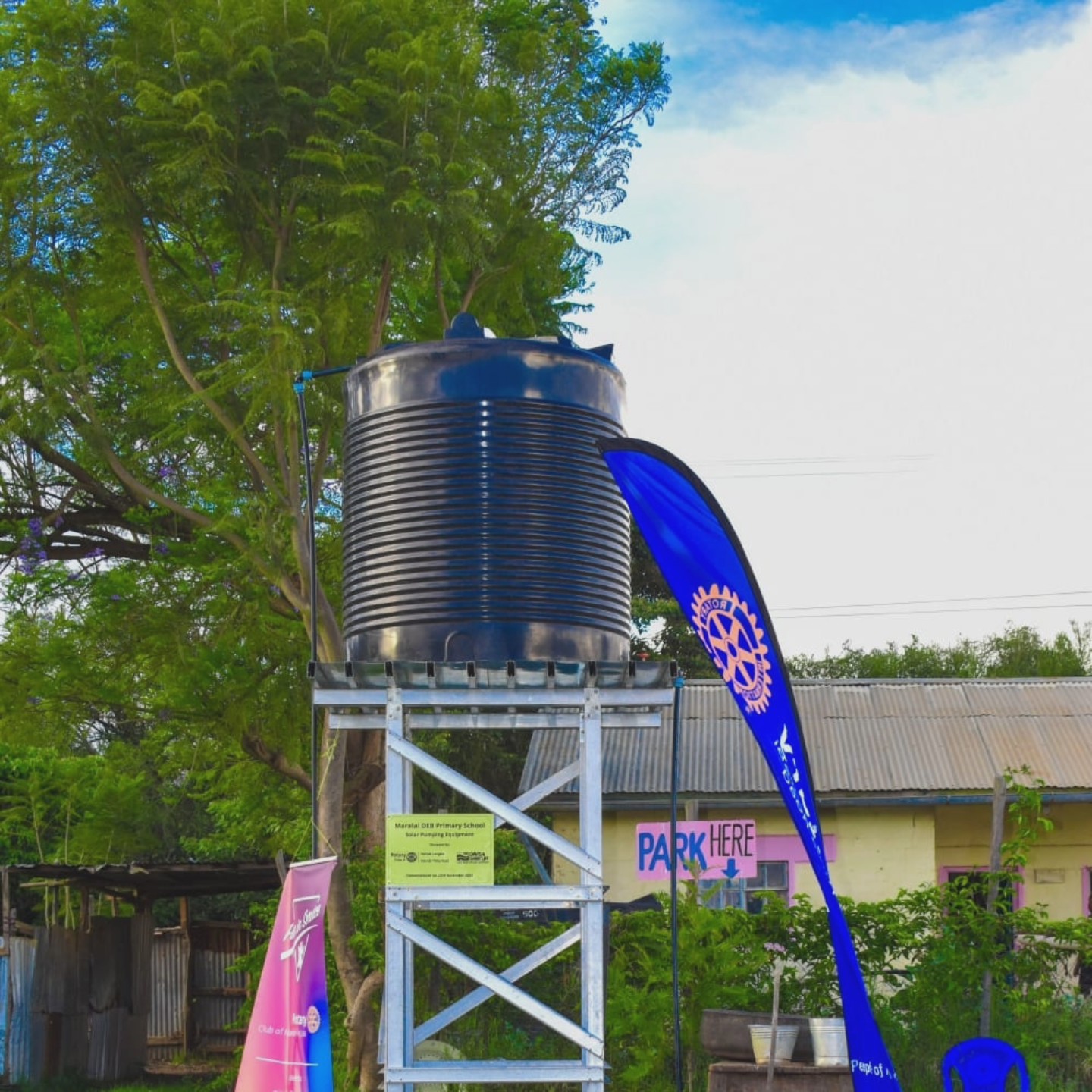 Solar-powered water equipment installed for Maralal DEB Primary School.