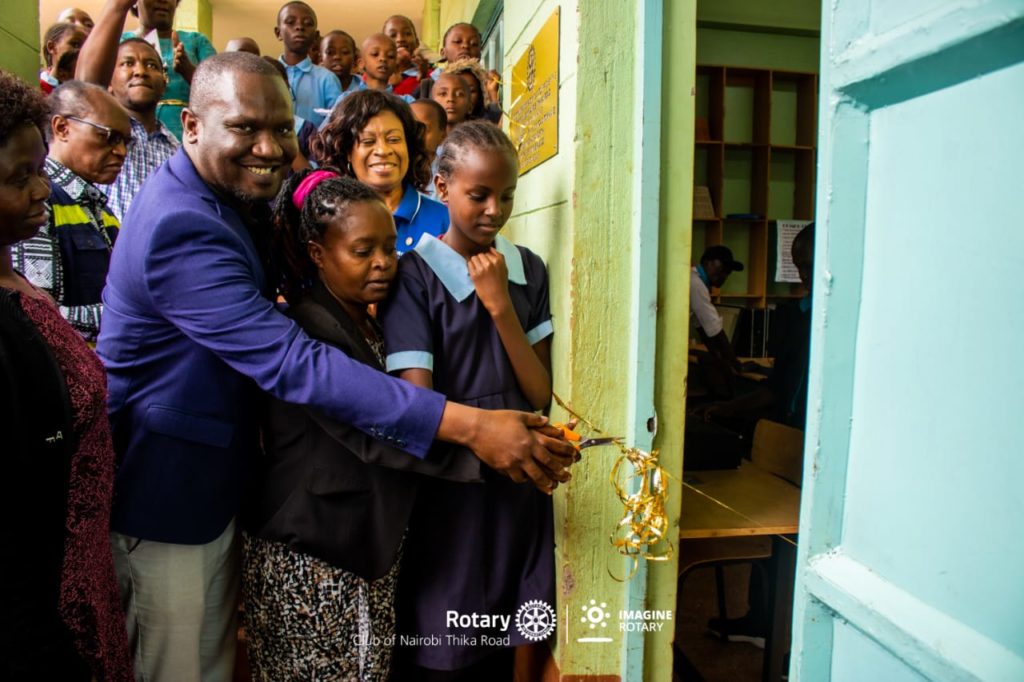 Handover of Computer Lab at Garden Estate Primary school