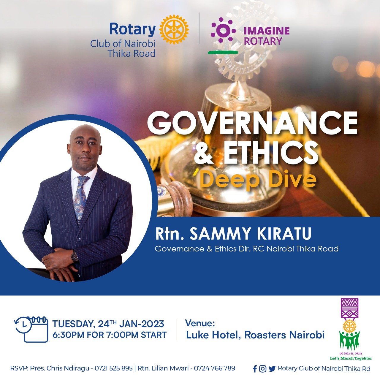 Governance & Ethics Deep Dive Rotary Club of Nairobi Thika Road