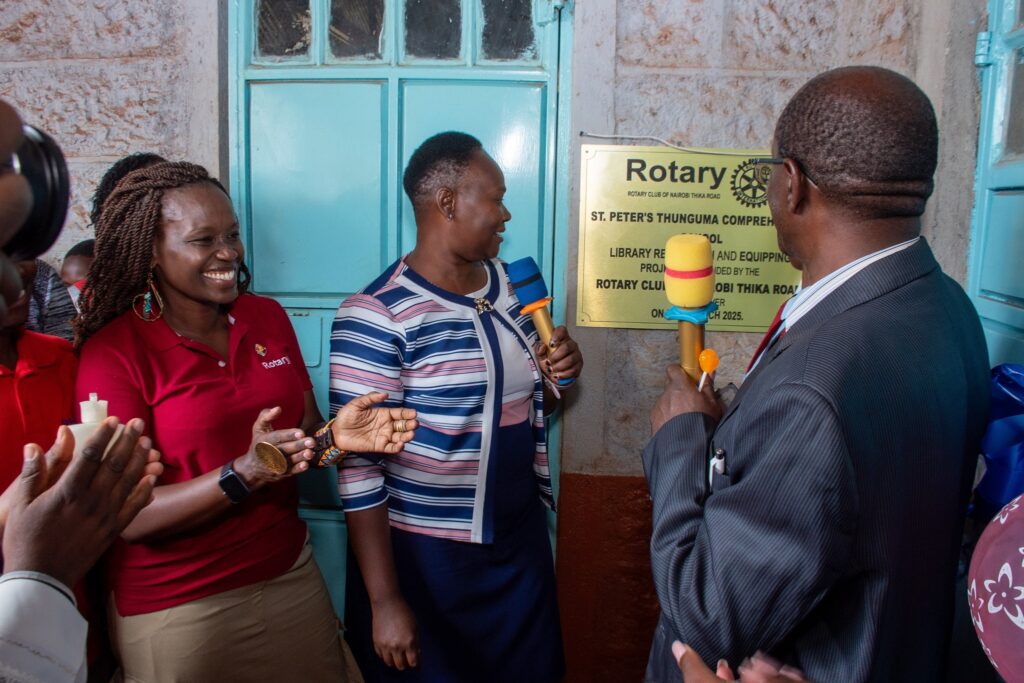 A Day of Transformation: Rotary Handsover Refurbished Library & Learning Materials to Thunguma Comprehensive School