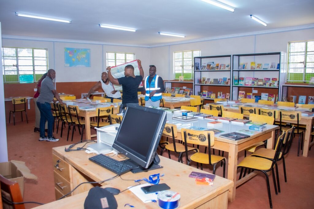 A Day of Transformation: Rotary Handsover Refurbished Library & Learning Materials to Thunguma Comprehensive School — photograph 3